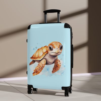 Turtle Suitcase - A seamless blend of elegance and durability, ensuring your travels are as stylish as they are secure.