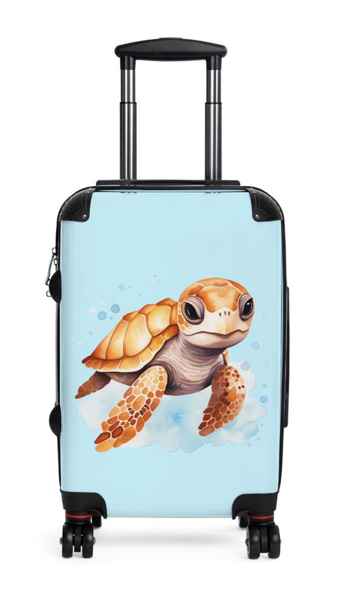 Turtle Suitcase - A seamless blend of elegance and durability, ensuring your travels are as stylish as they are secure.