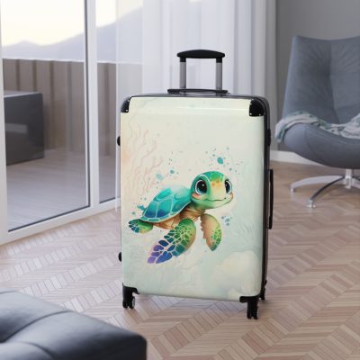 Turtle Suitcase - A seamless blend of elegance and durability, ensuring your travels are as stylish as they are secure.