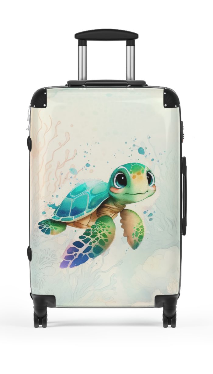 Turtle Suitcase - A seamless blend of elegance and durability, ensuring your travels are as stylish as they are secure.