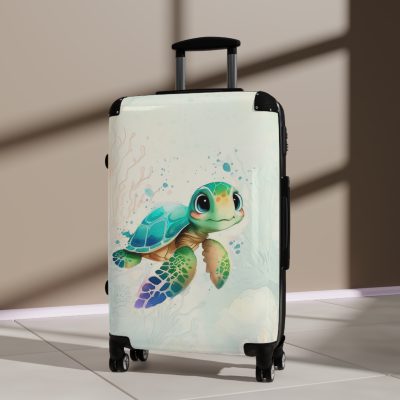 Turtle Suitcase - A seamless blend of elegance and durability, ensuring your travels are as stylish as they are secure.