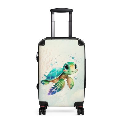 Turtle Suitcase - A seamless blend of elegance and durability, ensuring your travels are as stylish as they are secure.