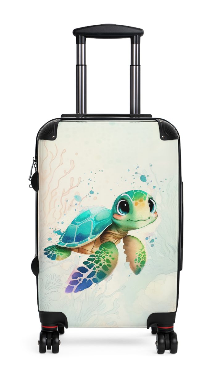 Turtle Suitcase - A seamless blend of elegance and durability, ensuring your travels are as stylish as they are secure.