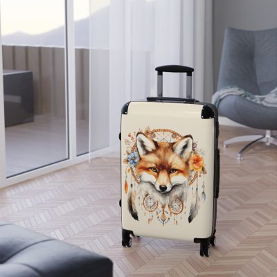 Fox Suitcase - A charming and functional travel companion, inspired by the whimsy of fox tales.