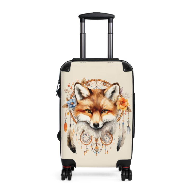 Fox Suitcase - A charming and functional travel companion, inspired by the whimsy of fox tales.