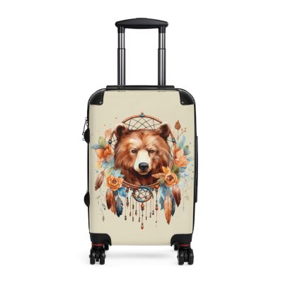 Bear Suitcase - Cute, bear-themed luggage designed for travel enthusiasts seeking a perfect blend of style and utility.