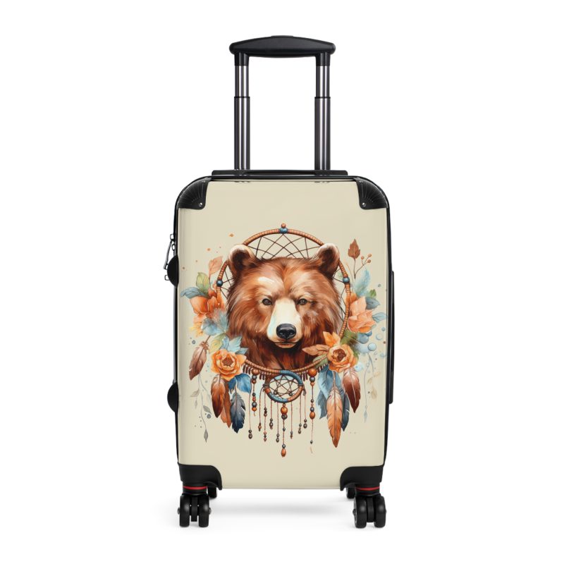 Bear Suitcase - Cute, bear-themed luggage designed for travel enthusiasts seeking a perfect blend of style and utility.