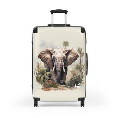 Elephant Suitcase - Kids' travel luggage featuring an adorable elephant design, perfect for young adventurers.