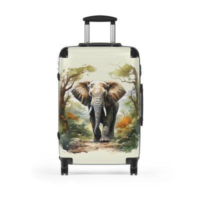 Elephant Suitcase - Kids' travel luggage featuring an adorable elephant design, perfect for young adventurers.