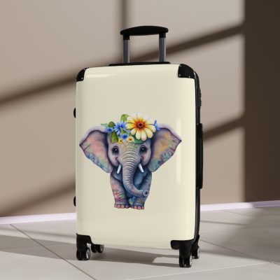 Baby Elephant Suitcase - Adorable and functional travel gear for little explorers. The perfect companion for whimsical journeys.