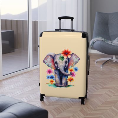 Baby Elephant Suitcase - Adorable and functional travel gear for little explorers. The perfect companion for whimsical journeys.