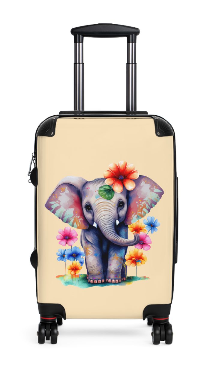 Baby Elephant Suitcase - Adorable and functional travel gear for little explorers. The perfect companion for whimsical journeys.