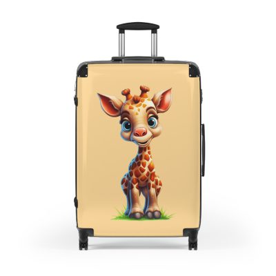 Cute Giraffe Suitcase - Whimsical travel gear for little adventurers. A delightful mix of style and functionality for unforgettable journeys.