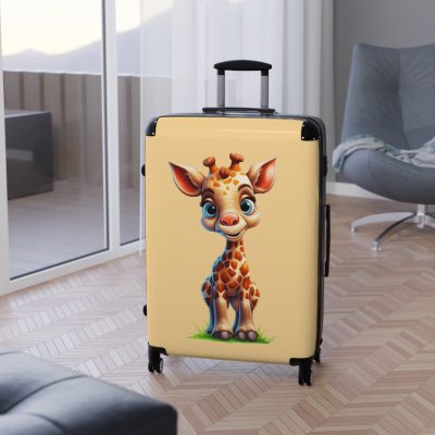 Cute Giraffe Suitcase - Whimsical travel gear for little adventurers. A delightful mix of style and functionality for unforgettable journeys.