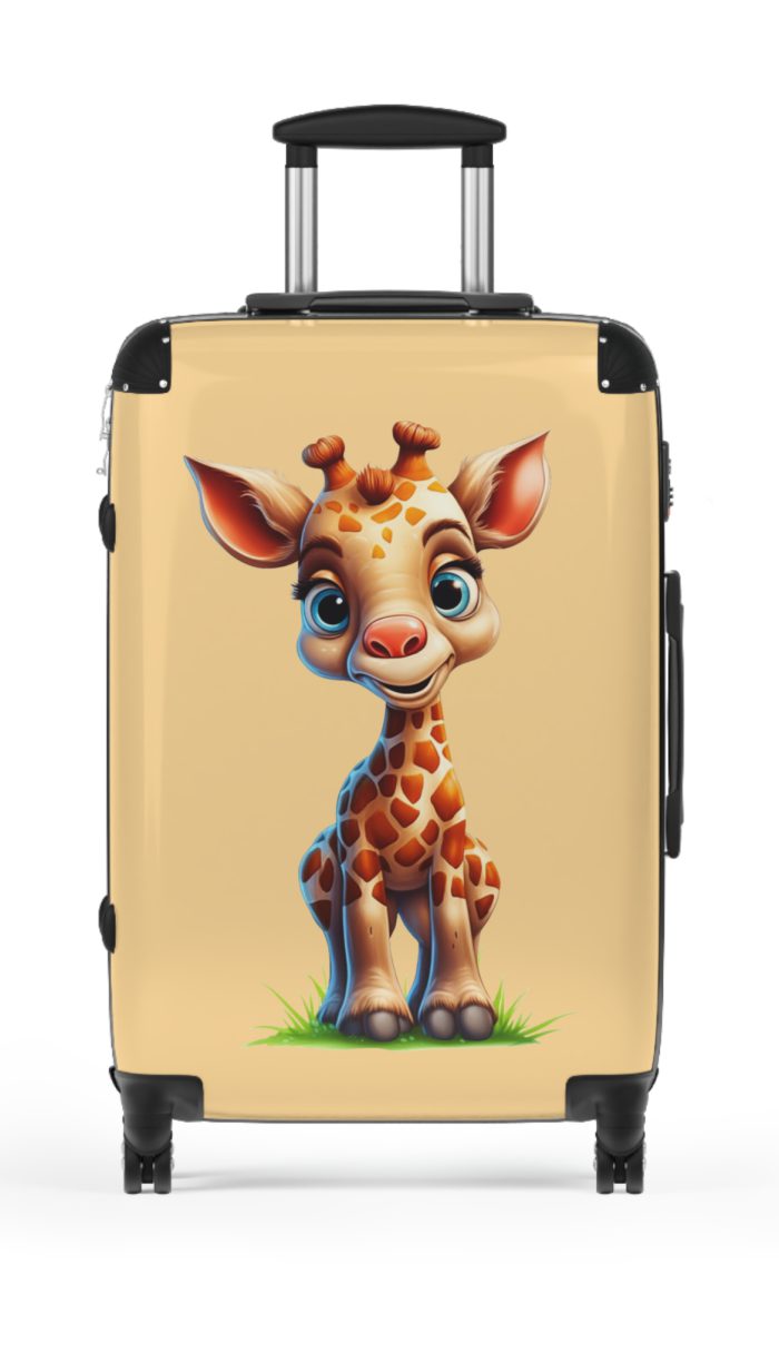 Cute Giraffe Suitcase - Whimsical travel gear for little adventurers. A delightful mix of style and functionality for unforgettable journeys.