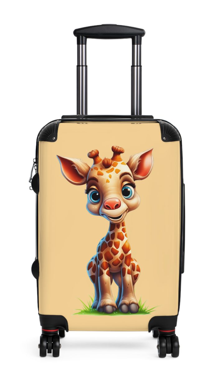 Cute Giraffe Suitcase - Whimsical travel gear for little adventurers. A delightful mix of style and functionality for unforgettable journeys.