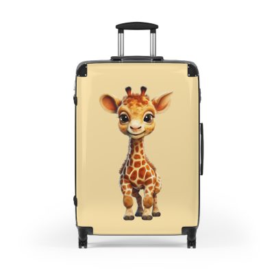 Cute Giraffe Suitcase - Whimsical travel gear for little adventurers. A delightful mix of style and functionality for unforgettable journeys.