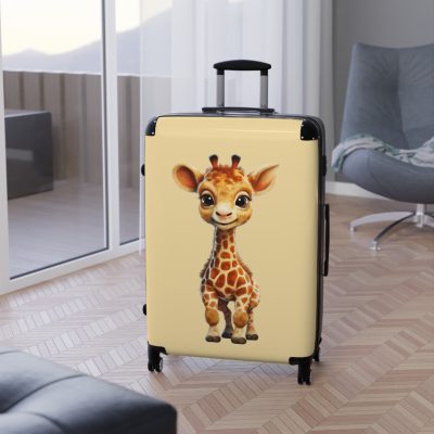 Cute Giraffe Suitcase - Whimsical travel gear for little adventurers. A delightful mix of style and functionality for unforgettable journeys.