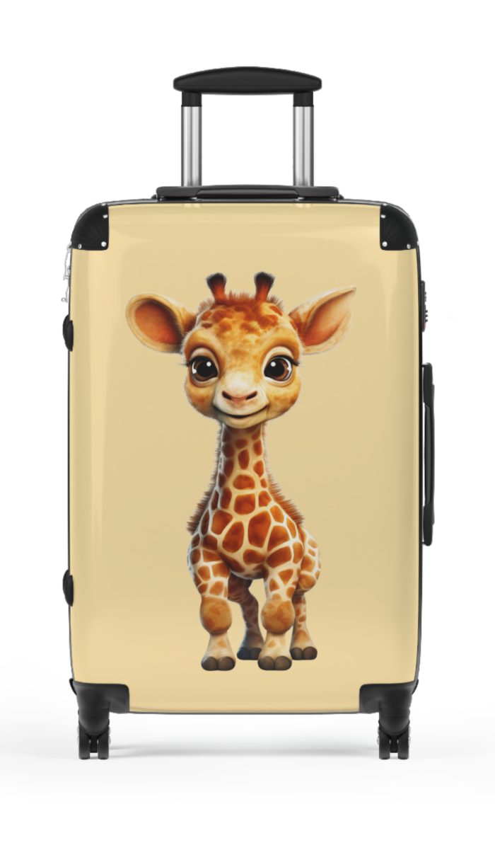 Cute Giraffe Suitcase - Whimsical travel gear for little adventurers. A delightful mix of style and functionality for unforgettable journeys.