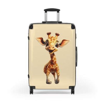 Cute Giraffe Suitcase - Whimsical travel gear for little adventurers. A delightful mix of style and functionality for unforgettable journeys.