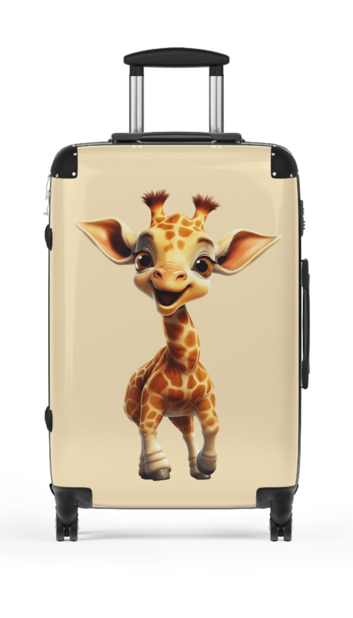 Cute Giraffe Suitcase - Whimsical travel gear for little adventurers. A delightful mix of style and functionality for unforgettable journeys.