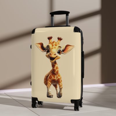 Cute Giraffe Suitcase - Whimsical travel gear for little adventurers. A delightful mix of style and functionality for unforgettable journeys.