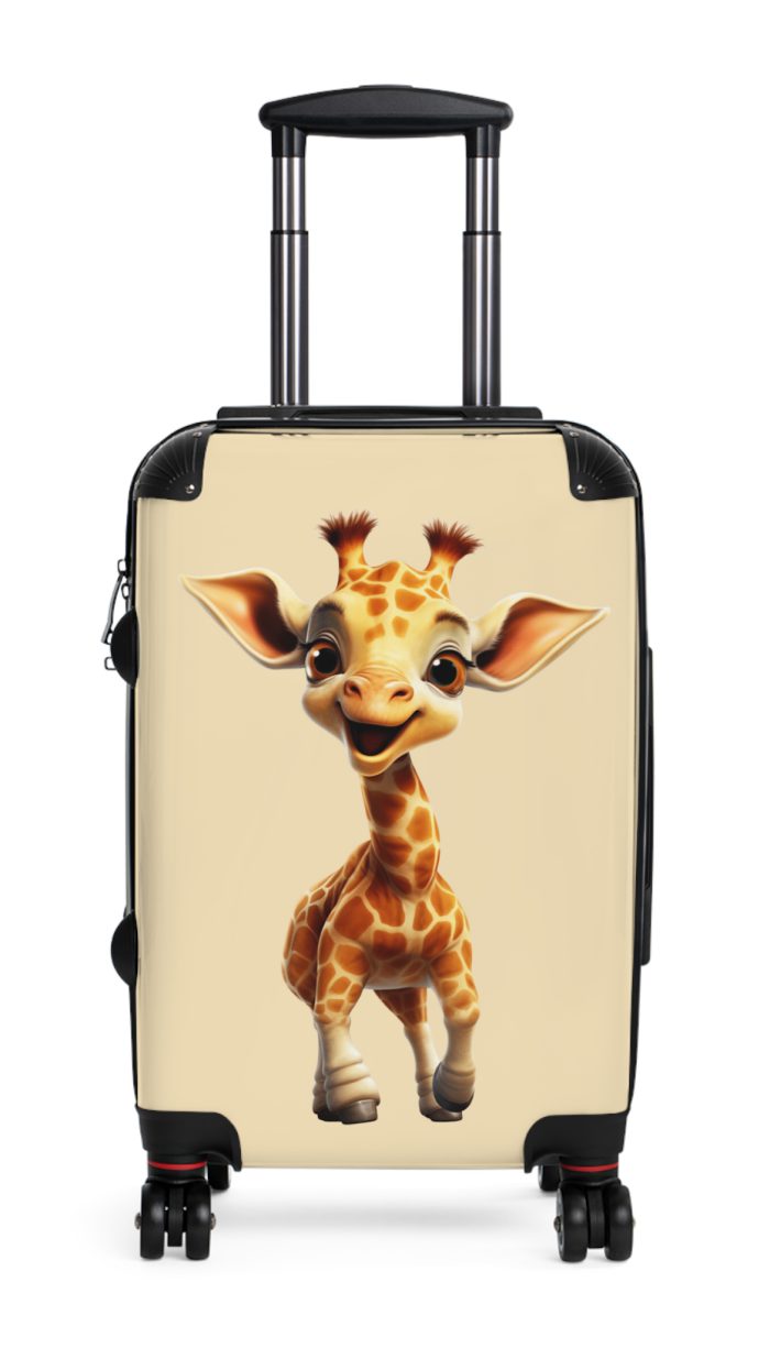 Cute Giraffe Suitcase - Whimsical travel gear for little adventurers. A delightful mix of style and functionality for unforgettable journeys.