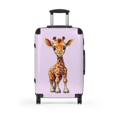 Cute Giraffe Suitcase - Whimsical travel gear for little adventurers. A delightful mix of style and functionality for unforgettable journeys.