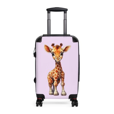 Cute Giraffe Suitcase - Whimsical travel gear for little adventurers. A delightful mix of style and functionality for unforgettable journeys.