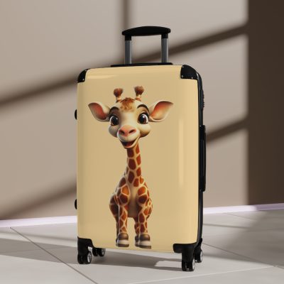 Cute Giraffe Suitcase - Whimsical travel gear for little adventurers. A delightful mix of style and functionality for unforgettable journeys.