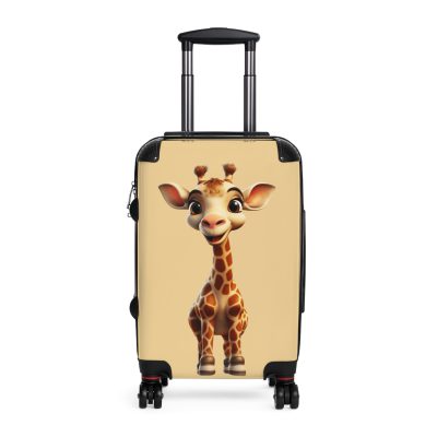 Cute Giraffe Suitcase - Whimsical travel gear for little adventurers. A delightful mix of style and functionality for unforgettable journeys.