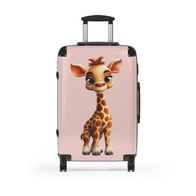 Cute Giraffe Suitcase - Whimsical travel gear for little adventurers. A delightful mix of style and functionality for unforgettable journeys.