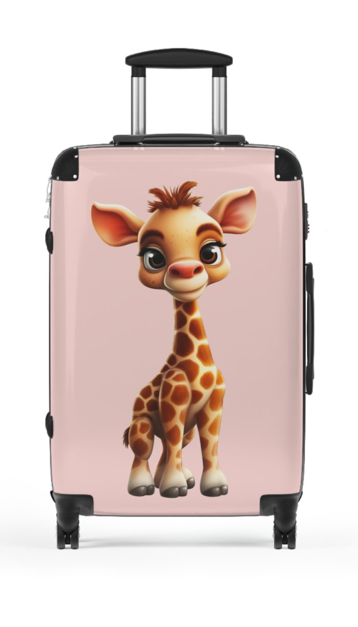 Cute Giraffe Suitcase - Whimsical travel gear for little adventurers. A delightful mix of style and functionality for unforgettable journeys.