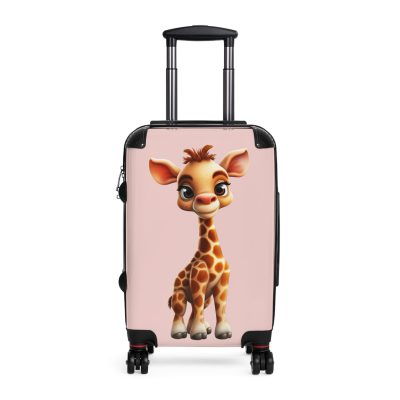 Cute Giraffe Suitcase - Whimsical travel gear for little adventurers. A delightful mix of style and functionality for unforgettable journeys.