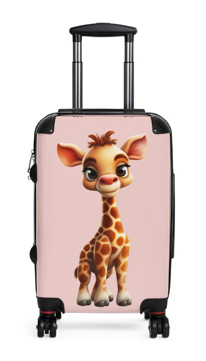 Cute Giraffe Suitcase - Whimsical travel gear for little adventurers. A delightful mix of style and functionality for unforgettable journeys.