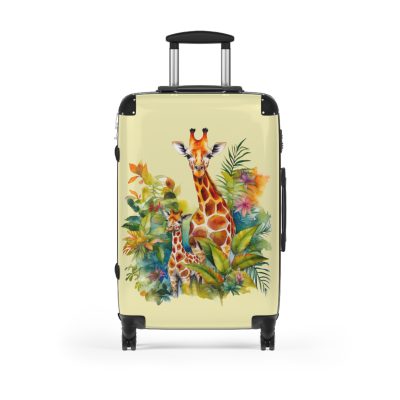 Giraffe Suitcase - Kids' travel luggage featuring an adorable giraffe design, ideal for young travelers.