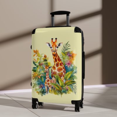 Giraffe Suitcase - Kids' travel luggage featuring an adorable giraffe design, ideal for young travelers.