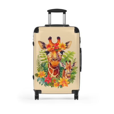 Giraffe Suitcase - Kids' travel luggage featuring an adorable giraffe design, ideal for young travelers.