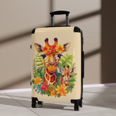 Giraffe Suitcase - Kids' travel luggage featuring an adorable giraffe design, ideal for young travelers.