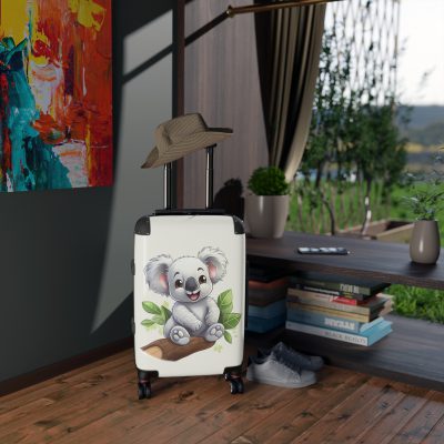 Cute Baby Koala Suitcase - Adorable design meets durability for a delightful travel experience.