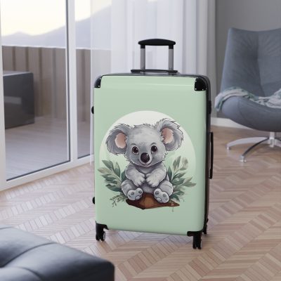 Cute Baby Koala Suitcase - Adorable design meets durability for a delightful travel experience.