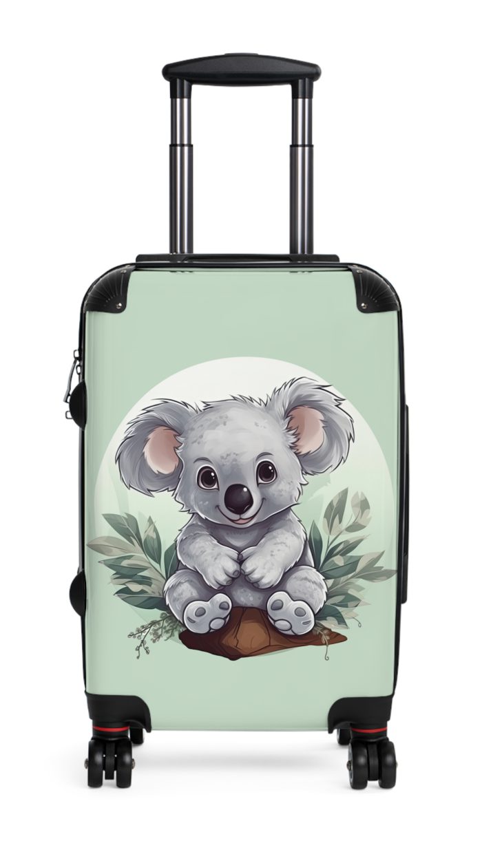 Cute Baby Koala Suitcase - Adorable design meets durability for a delightful travel experience.