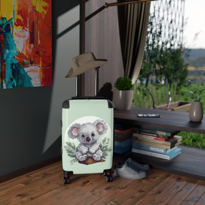 Cute Baby Koala Suitcase - Adorable design meets durability for a delightful travel experience.