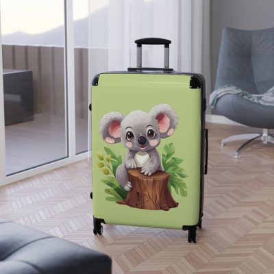 Cute Baby Koala Suitcase - Adorable design meets durability for a delightful travel experience.