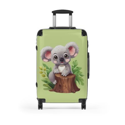 Cute Baby Koala Suitcase - Adorable design meets durability for a delightful travel experience.