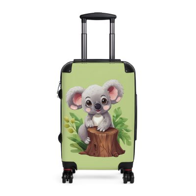 Cute Baby Koala Suitcase - Adorable design meets durability for a delightful travel experience.