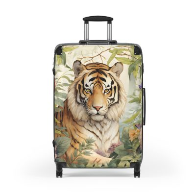 Majestic Tiger Suitcase - A fierce and stylish travel companion for the bold explorer.