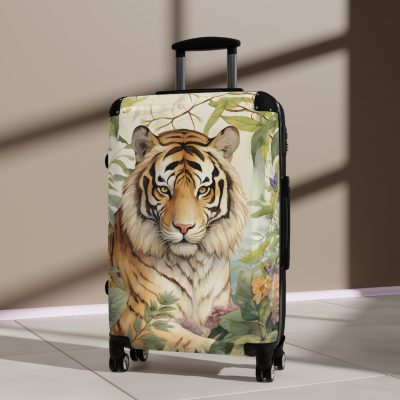 Majestic Tiger Suitcase - A fierce and stylish travel companion for the bold explorer.