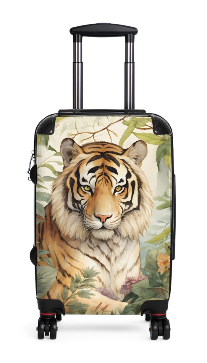 Majestic Tiger Suitcase - A fierce and stylish travel companion for the bold explorer.