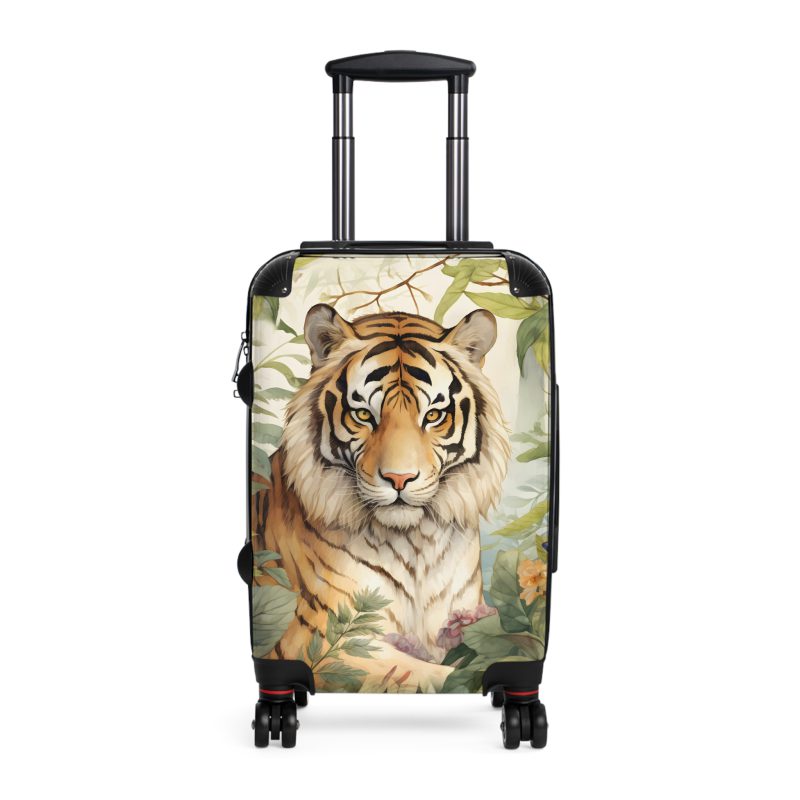 Majestic Tiger Suitcase - A fierce and stylish travel companion for the bold explorer.